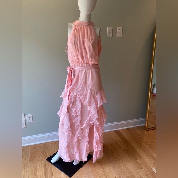 Alice + Olivia Emelia Silk Gown Women's. - Picture 11 of 11